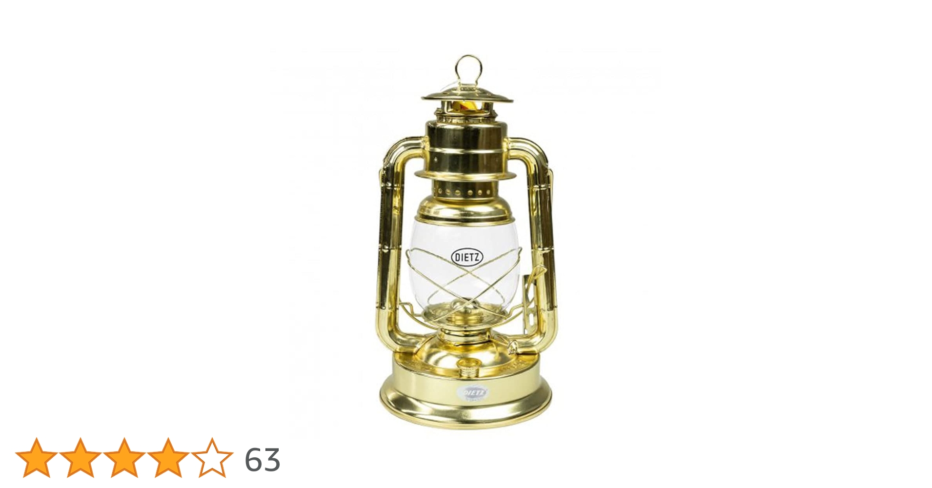 Amazon.co.jp: DIETZ デイツ ハリケーンランタン D90ブラス : スポーツ